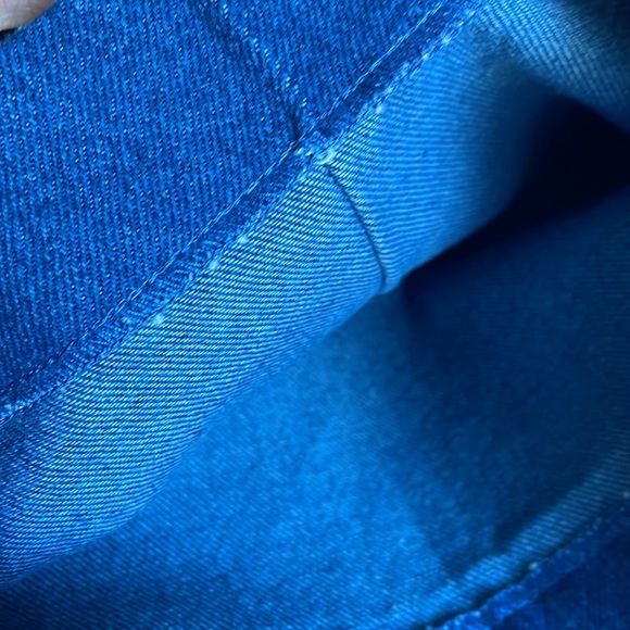 New Trending High Waist Wide Leg Jeans | size S/M - Picture 9 of 10